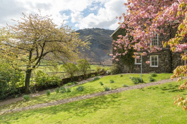 Mature garden at Bramrigg House - Grasmere.